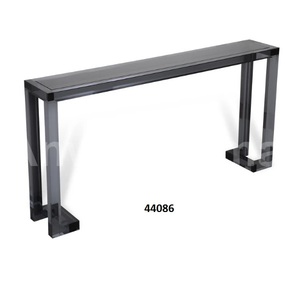 Table d'appoint en aluminium au design unique avec socle en marbre pour la maison Salon Salle à manger Cuisine Table d'appoint décorative - Product Image 6