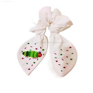 Personalizado de moda con cuentas Scrunchies accesorio para el cabello indio bordado a mano scrunchies semilla con cuentas scrunchies - Product Image 6