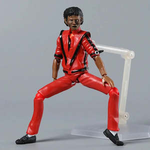 Michael Jackson Thriller Articulated Figurine Durable <b>Plastic</b> Design Inspired by Japanese <b>Animation</b> - Product Image 6
