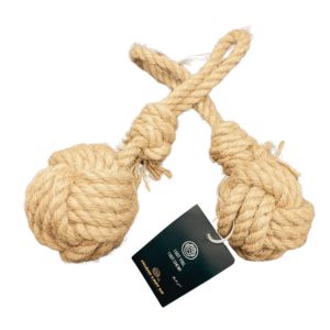 Eco-Friendly Natural Hemp Rope <b>Dog</b> Toy for Teething Interactive Chew Toy <b>Ball</b>-HOANG LINH SG Lam Dong Indoor Use Popular Style - Product Image 3