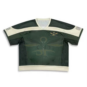 ผ้าเจอร์ซีย์ใส่เล่นกีฬามาใหม่ผ้าพิมพ์โลโก้ตามสั่ง - Product Image 1