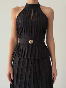 Ensemble chemisier et jupe pour femme – Tenue élégante en deux pièces pour femme, idéale pour les occasions décontractées et le bureau |   Vente en gros |   Fabriqué en Turquie - Product Image 3