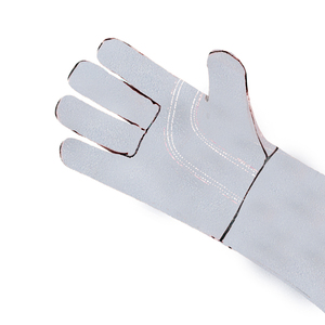 Guantes de soldadura de cuero Premium de alta calidad Llegada Resistencia al calor Guantes de seguridad razonables Resistencia al calor Servicio OEM personalizado - Product Image 3