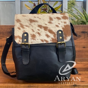 2025 nouveauté sac à dos en cuir de vachette véritable à la mode 2-en-1 multi-usage unisexe sac d'école en gros en vrac vente chaude sacs de mode - Product Image 1