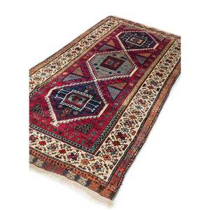 Alfombra Kiaan de Lana Anudada a Mano, Diseño Geométrico Rosa y Morado para el Hogar, Alfombra Rectangular de 9x12 para Pasillo, Nuevo Modelo Paem-558 - Product Image 2