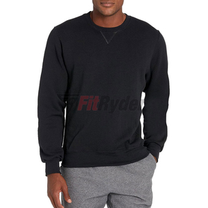 Sudaderas para correr de entrenamiento personalizadas para hombres Slim Fit 100% algodón estilo casual sudaderas camisas para hombres tarifa al por mayor servicio OEM - Product Image 3