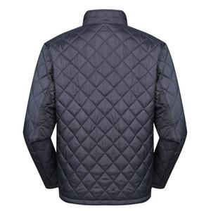New Arrival Mens Slim Fit Puffer Jacket Full <b>Zipper</b> Quilted Puffer Jacket Winter <b>Coat</b> Custom Outerwear - Product Image 6