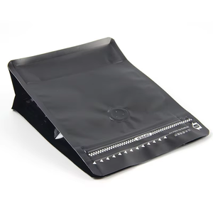 Bolsa de Café Personalizada con Válvula de Desgasificación Unidireccional, Cierre Hermético, Grado Alimenticio, con Fuelle Lateral, para Empacar Granos de Café - Product Image 2
