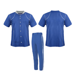 Ensemble d'uniformes de baseball pour hommes vente en gros de vêtements de sport sublimés vente en gros d'équipe d'uniformes de baseball pour adultes - Product Image 5