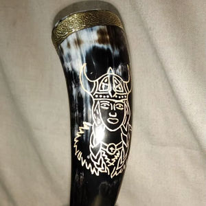 100%premium quality buffalo viking <b>drinking</b> <b>horn</b> - Product Image 1