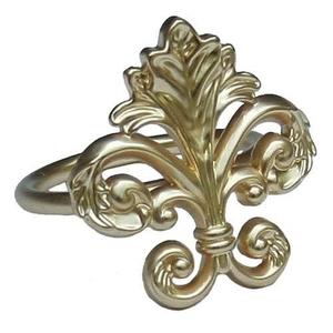 Anneaux de serviette en fonte d'aluminium de conception unique, matériau de haute qualité pour les cadeaux d'anniversaire de mariage et toute autre occasion - Product Image 1