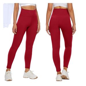 Leggings ecológicos listos para usar, pantalones ajustados para correr, aprobados para estudio, ideales para entrenamiento en el gimnasio, cintura elástica, leggings de yoga hasta el tobillo - Product Image 2