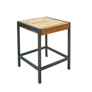 Taburete decorativo hecho a mano para cafetería y muebles de cafetería, muebles para el hogar, taburete decorativo de Metal para sentarse, precio al por mayor - Product Image 5