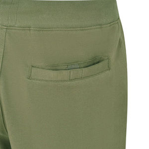 Short de survêtement écologique respirant à motif uni avec logo personnalisé pour hommes en tissu en toile Logo de couleur personnalisé pour tenue décontractée - Product Image 3