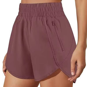 Women Shorts Summer Casual Wear Breathable High Waist Athletic Sportswear Yoga Lounge Streetwear Custom Brand Trendy Clothing - Product Image 1