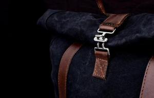 Leather Canvas Luxury <b>Backpack</b> Large Capacity Travel School Laptop Unisex Lightweight Eco-Friendly Design LCBP-0053 - Product Image 6