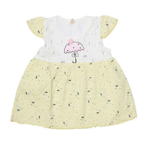 Robe pour bébé nouveau-né - Jaune - Product Image 1