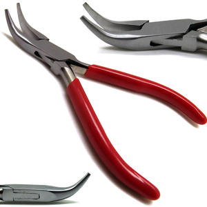 <b>Bent</b>/Upward Angled <b>Nose</b> <b>Pliers</b> 12cm Working End 2cm Jewlery Making Instruments - Product Image 4