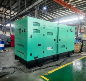 Generador Diésel Silencioso de 15kVA, 400V, Trifásico, 50Hz, con Arranque Eléctrico y Cubierta Insonorizada para Energía de Respaldo en Obras de Construcción - Product Image 1