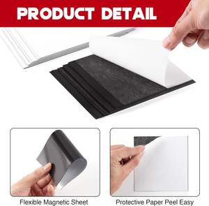 Filippine Manila 4r foglio magnetico in gomma con adesivo completo formato 4 "x 6" formato carta magnetica in gomma fotografica - Product Image 5