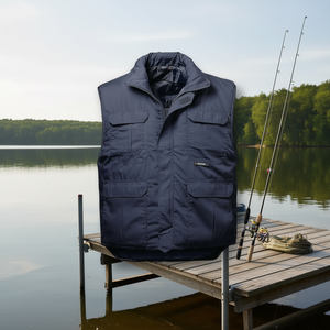 Chaleco de Pesca CRAFTLAND Undeloh Azul, Estilo Trucker - Product Image 3