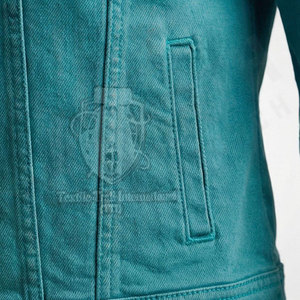 Chaqueta Vaquera Casual de Invierno para Mujer, con Botones, al Mejor Precio y MOQ Bajo, Venta al Por Mayor de Fábrica, Transpirable - Product Image 5