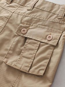 Pantalon cargo pour homme, fabrication d'usine, avec poches latérales, coupe classique, pantalon décontracté, taille mi-haute, toile pour l'hiver, prix compétitif - Product Image 5