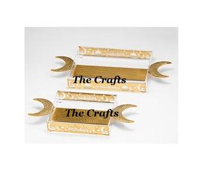 Plateau à chocolat au design attrayant avec couvercle en acrylique Ustensiles de cuisine Plateau de service à dessert en acier inoxydable pour table - Product Image 6