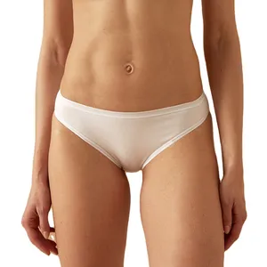High End Preço Qualidade Italiana Low-Rise Estilo Diário Bi-Stretch Cotton Bikini Calcinhas Femininas