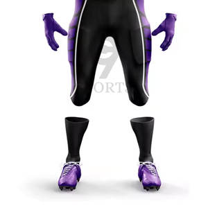 ชุดอเมริกันฟุตบอลสำหรับเด็กและผู้ใหญ่พร้อมสีของทีมและโลโก้แบบกำหนดเองชุดอเมริกันฟุตบอล - Product Image 5