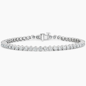 Pulsera clásica de diamantes de moissanita de 6 pulgadas, plata 925 con Premium Iced Out, moda romántica, estilo Hip Hop callejero, regalo para ella - Product Image 2