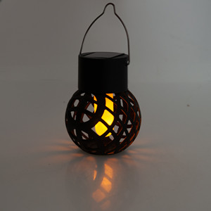 SOLAR <b>TORCH</b> LAMP LED HANGING <b>LANTERN</b> ATMOSPHERE LOFT BROKEN THROUGH - Product Image 5