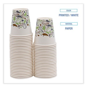 Boardwalk BWKDEER12CCUP 12 Onzas Vasos de Papel Impresos Deerfield para Fiestas, en Caja de 20 Unidades/50 Unidades por Caja - Product Image 6