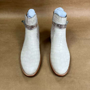 Botas de Nieve de Piel Auténtica para Invierno, Primavera y Otoño, Botines de Tobillo de Alta Gama, Estilo para Parejas, Personalizables - Product Image 4