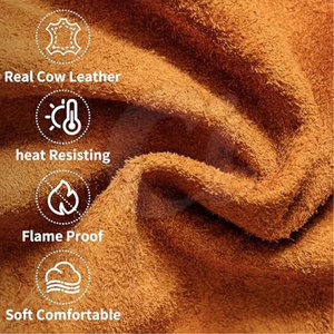 Vente directe d'usine Manchons de soudage Manchons de soudage de haute qualité Protection Manchons de soudage en cuir - Product Image 6