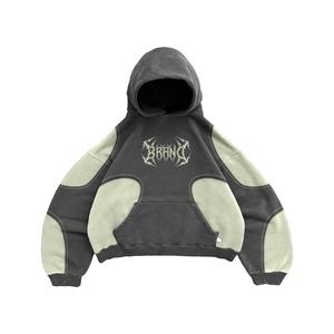 Sudaderas con capucha de lana de algodón 100% personalizadas para hombres, logotipo bordado, estampado de hojaldre, patrón 3D, sudaderas con capucha de gimnasio de invierno, tallas XS 6XL sólidas - Product Image 3