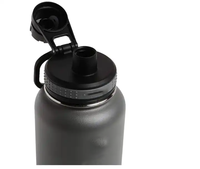 Bouteille d'eau isolée en acier inoxydable avec couvercle en paille, 32 oz, Blush top seller