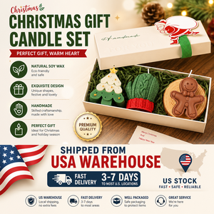 LANJO USA倉庫卸売 クリスマスギフトアイデア 子供向け 即日発送 クリスマスアロマキャンドルギフトボックス - Product Image 5