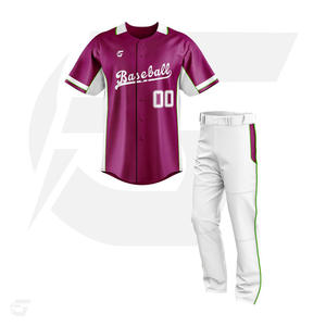 Camisetas de béisbol personalizadas Venta caliente Sublimación Uniformes de béisbol Ropa de softbol barata Jersey de béisbol OEM - Product Image 2