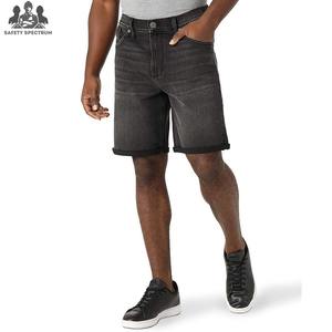Shorts en jean pour hommes de haute qualité, décontractés, unis, 100% coton, séchage rapide et respirant, service OEM - Product Image 4