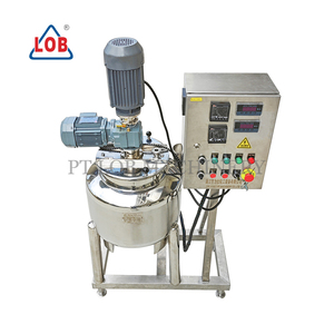 Tanque Mezclador Homogeneizador Móvil Tipo Elevador con Elevación Neumática para Laboratorio y Producción de Pequeños Lotes - Product Image 5