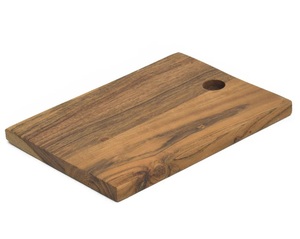 Elegante tabla de cortar para cortar verduras sin esfuerzo con mango, superficie duradera y segura para alimentos, para cortar, servir y decorar la cocina. - Product Image 6