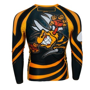 Sublimated Men Long Sleeve Jiu Jitsu <b>Rashguards</b> Martial Arts Clothing <b>Bjj</b> Sublimated <b>Rashguards</b> for Mens - Product Image 1