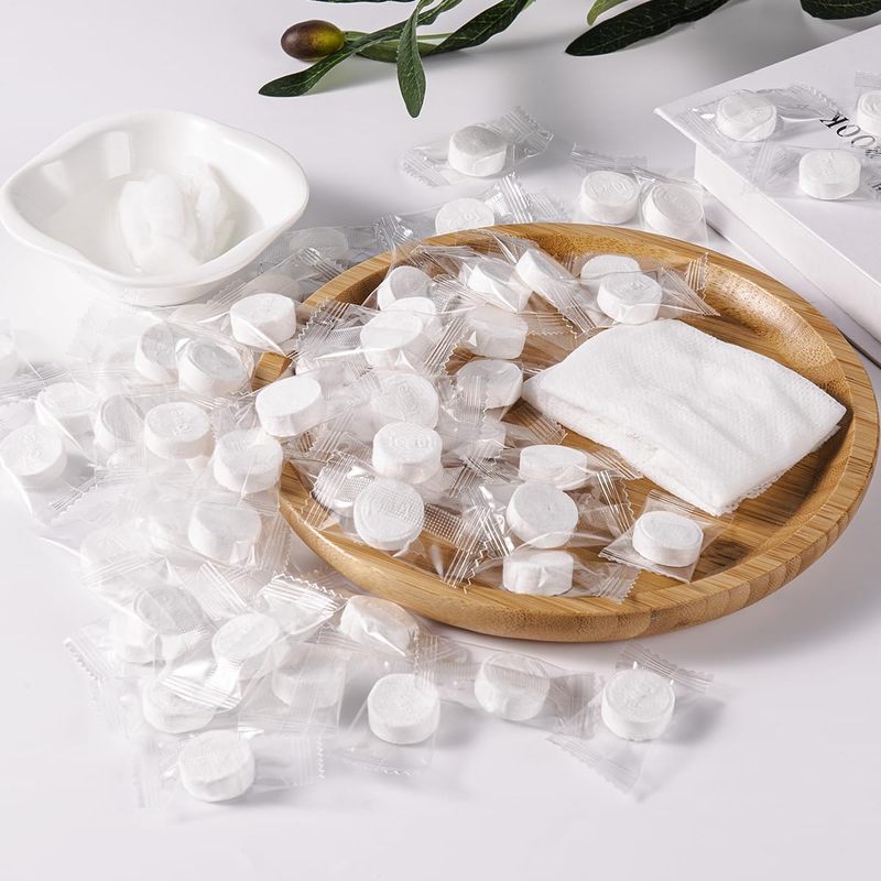 Disposable Compressed Towels for Travel Beauty