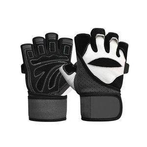 Guantes de medio dedo más vendidos, transpirables, diseño personalizado, guantes de medio dedo de la mejor calidad, hechos en Pakistán - Product Image 1