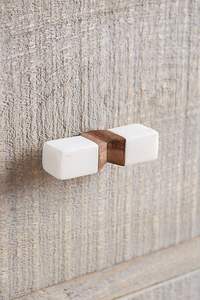 Boutons en marbre Art Déco écologiques pour armoire, tiroir, meuble, quincaillerie - Décoration d'intérieur artisanale de qualité supérieure par Craft Exim - Product Image 3