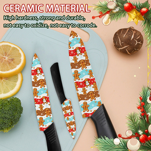 Couteau de chef de qualité supérieure, revêtement céramique, manche en plastique, compatible lave-vaisselle, pour usage domestique, approvisionnement en vrac, livraison rapide, livraison gratuite - Product Image 5