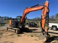 Excavatrice Hitachi ZX85USB-5N d'occasion 2021 à vendre à prix réduit avec livraison dans le monde entier