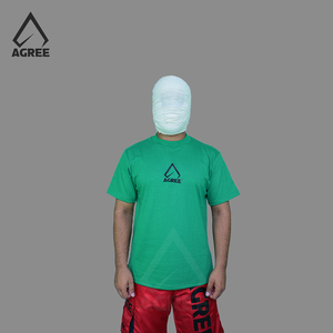 เสื้อยืดผ้าฝ้าย100% ระบายอากาศแห้งเร็วน้ำหนักเบาสำหรับผู้ชายพิมพ์ลายทางดิจิตอล - Product Image 3