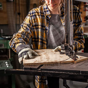 ถุงมือทำงานทำจากหนังถุงมือทำงานวัสดุทนทาน - Product Image 5